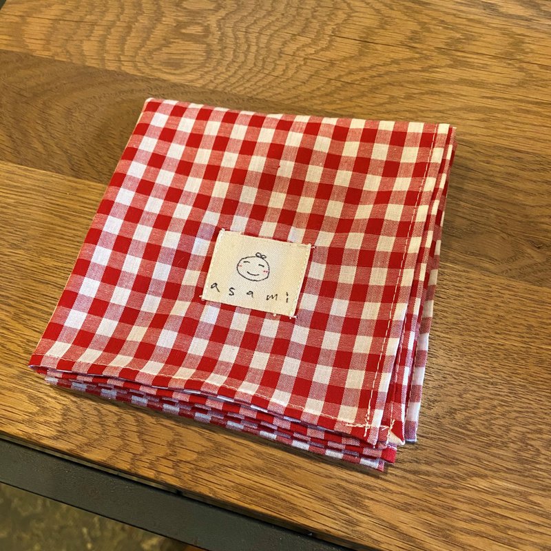 Mini Furoshiki - 其他 - 棉 红色