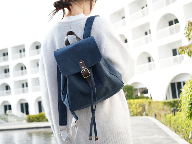 旅途后背包 - 后背包/双肩包 - 棉．麻 