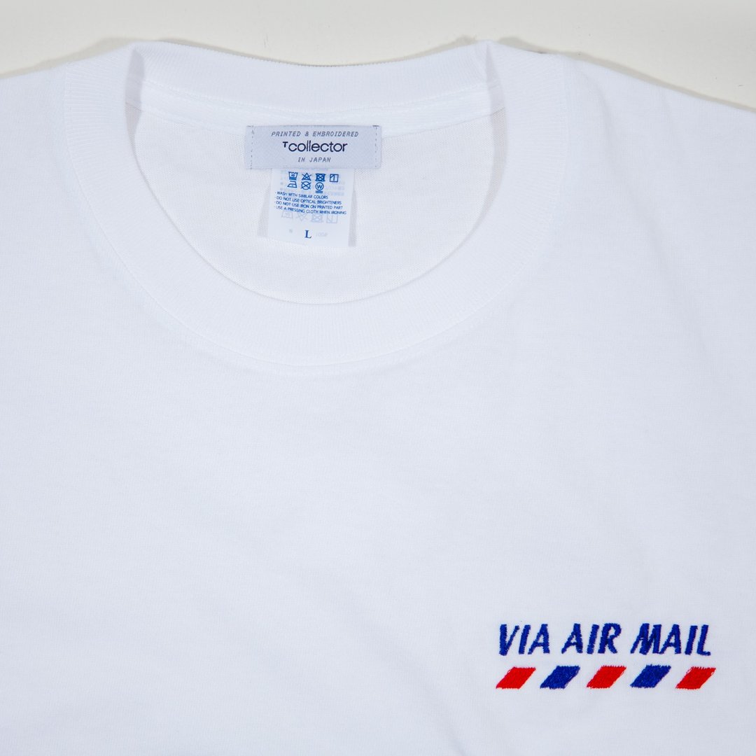 VIA AIR MAIL International Airmail T-shirt Unisex S ~ XXL - 女装 T 恤 - 棉 粉红色