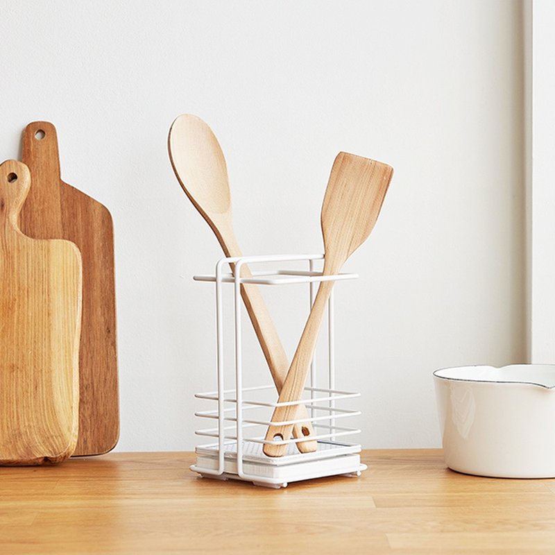 岁末7折 圭藻土厨具沥水架 - 收纳用品 - 其他材质 白色