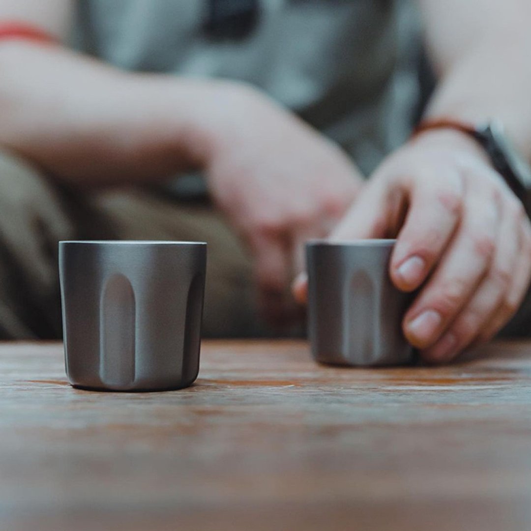 High Camp Flasks-1116 Tumbler 2入软壳酒杯组 / 雾黑 - 其他杯子 - 不锈钢 黑色