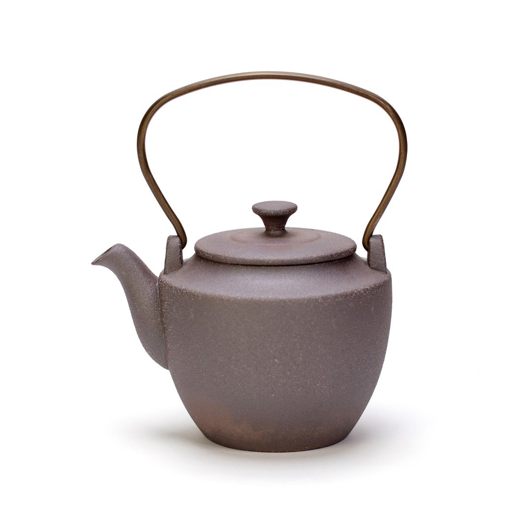 陶作坊│老岩泥如初提梁壶 (焱) - 茶具/茶杯 - 陶 咖啡色