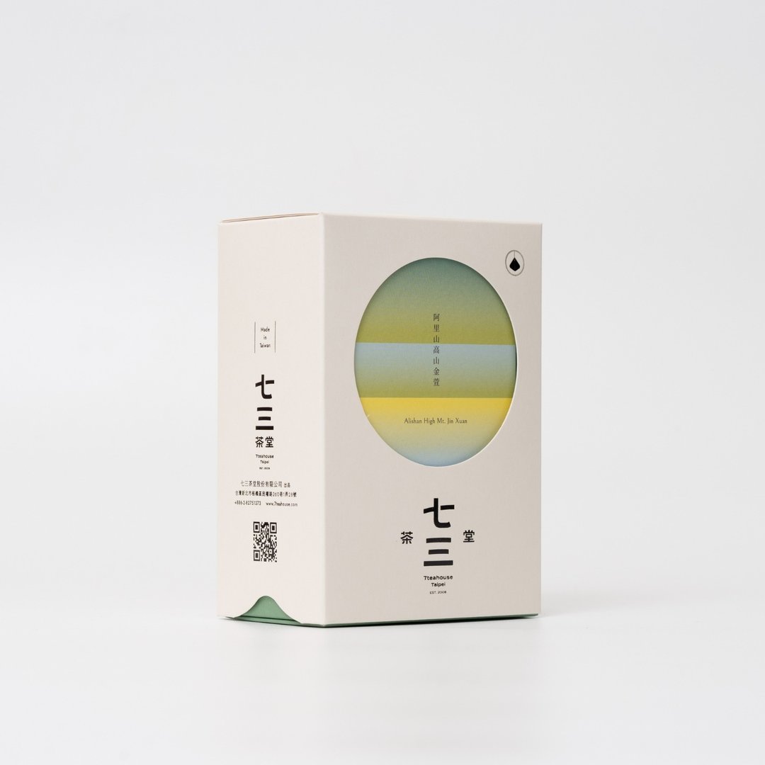 七三茶堂 立体茶包丨阿里山高山金萱 8单入–精装盒 - 茶 - 纸 白色