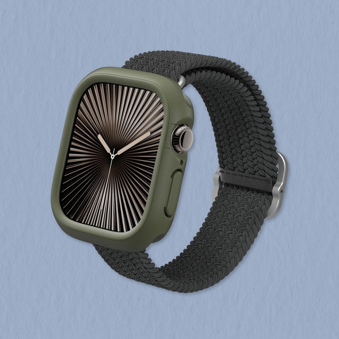 Apple Watch 10/11 边框保护壳-海藻绿 - 数码小物 - 其他材质 绿色