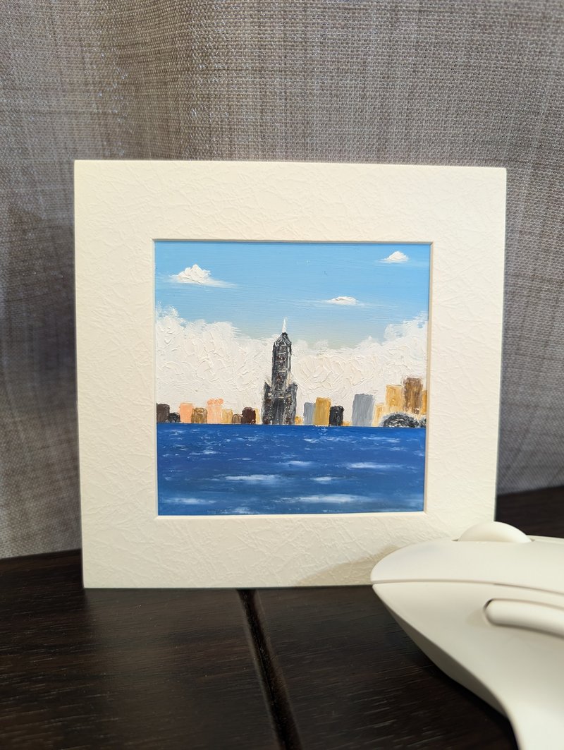情感留存05-油画棒手绘-订制油粉彩立体画 - 海报/装饰画/版画 - 纸 白色