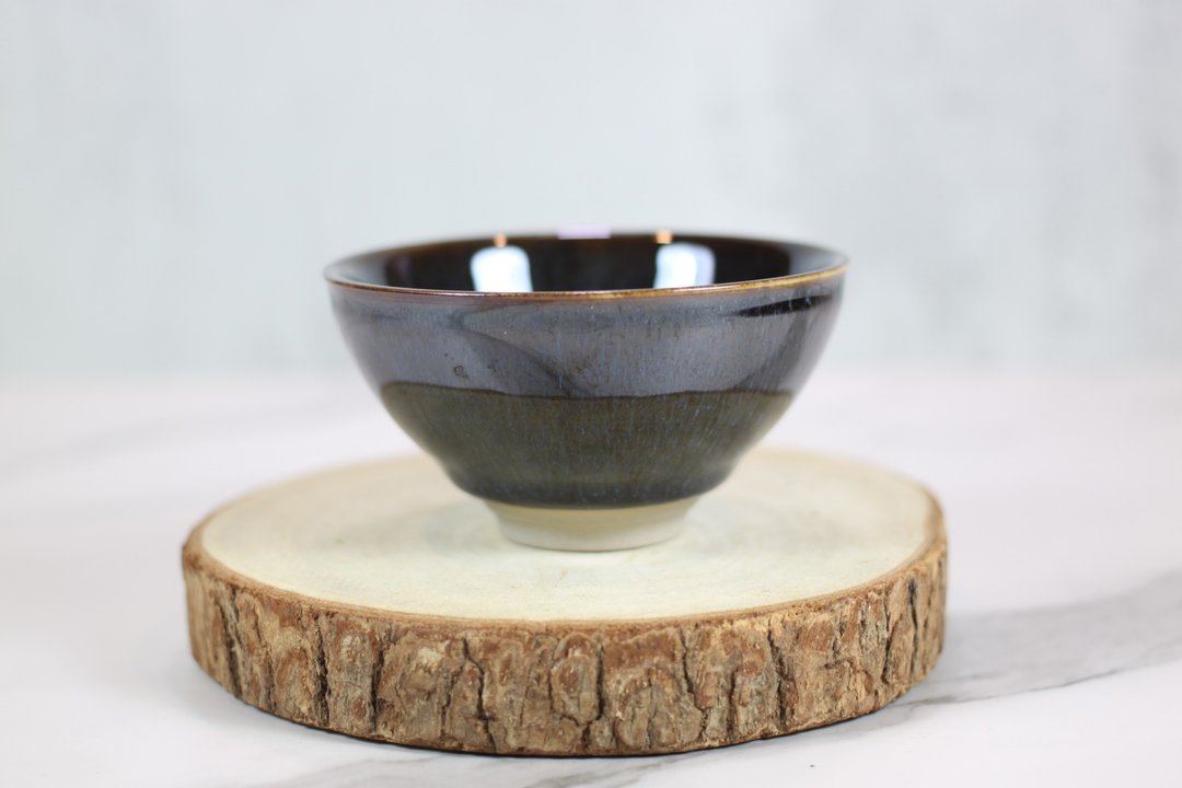 【秋冬好礼】星雨 天目釉茶杯 茶碗 莺歌陶艺名家叶敏祥作品 - 茶具/茶杯 - 陶 