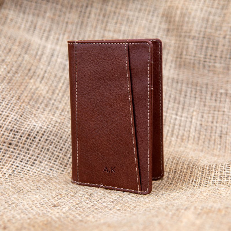 Bifold Card Wallet - 皮夹/钱包 - 真皮 