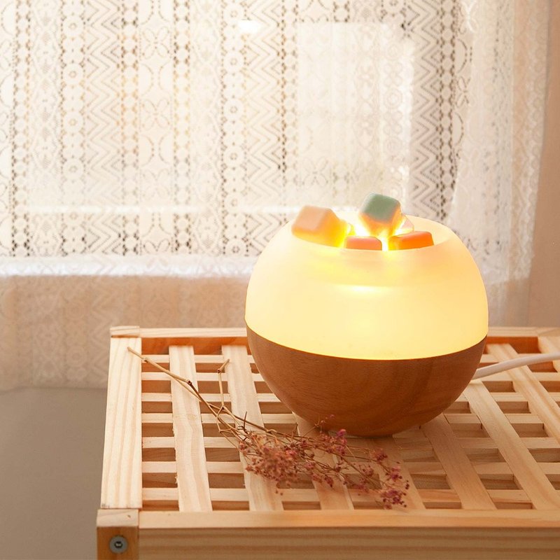 【现货快速出 限时优惠】调香融蜡夜灯 礼物 调香师 蜡烛 香氛灯 - 蜡烛/烛台 - 木头 白色