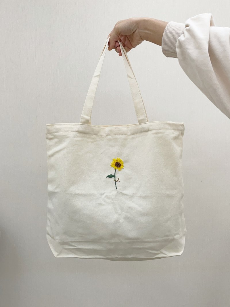 刺绣设计帆布袋 定制图刺绣 帆布包 帆布肩背包 手提包 手提 - 手提包/手提袋 - 棉．麻 多色