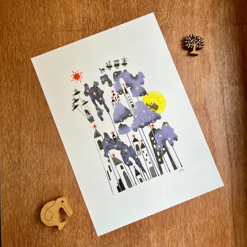 三智者海报尺寸 A3 - 海报/装饰画/版画 - 纸 