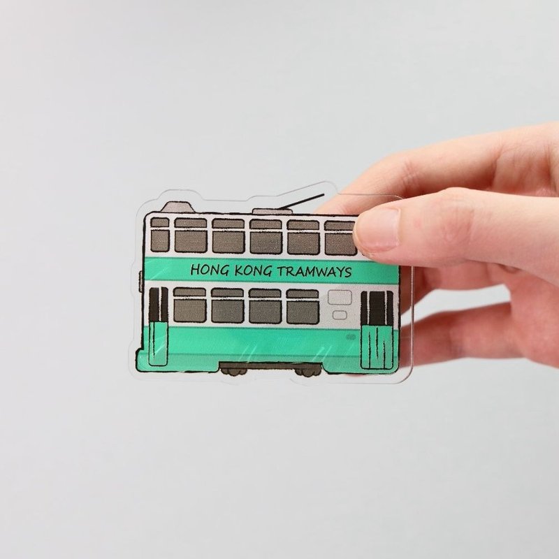 香港电车磁石贴 - 香港特色系列 - 冰箱贴/磁贴 - 塑料 多色