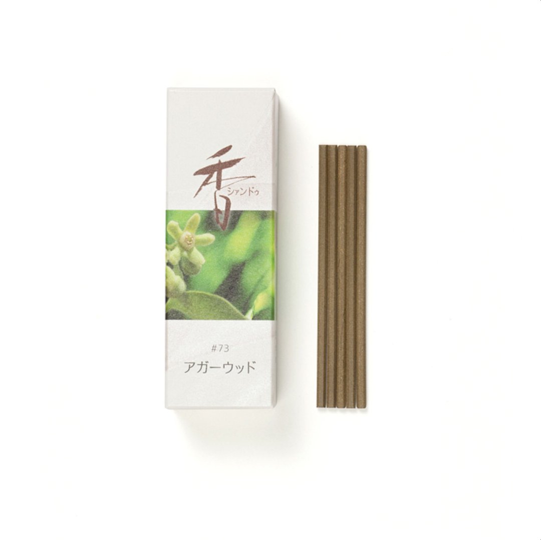 沈香 Agarwood 线香【日本松荣堂 Xiang Do香道系列 】 - 香薰/精油/线香 - 浓缩/萃取物 卡其色