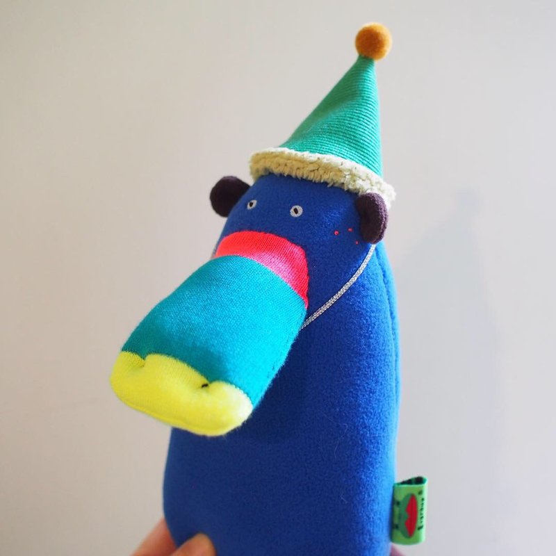 E*group  教学手工娃娃  鸭嘴兽 Blue - 其他 - 棉．麻 