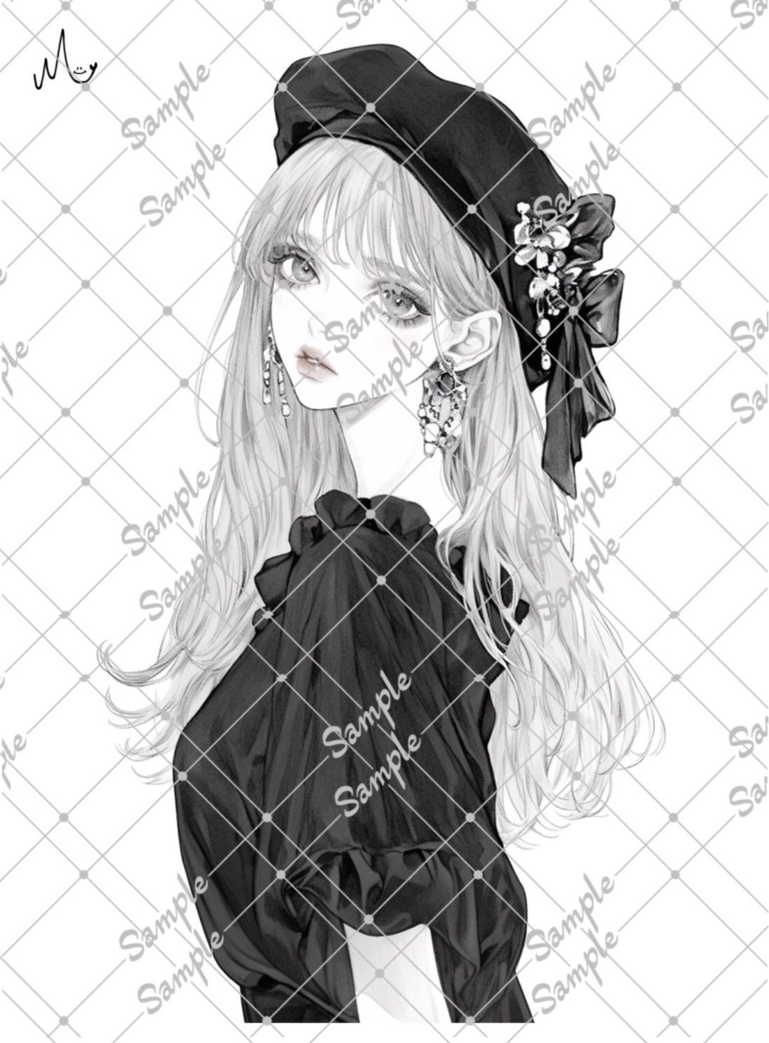 原创人物贴纸 11月新品 - 贴纸 - 纸 
