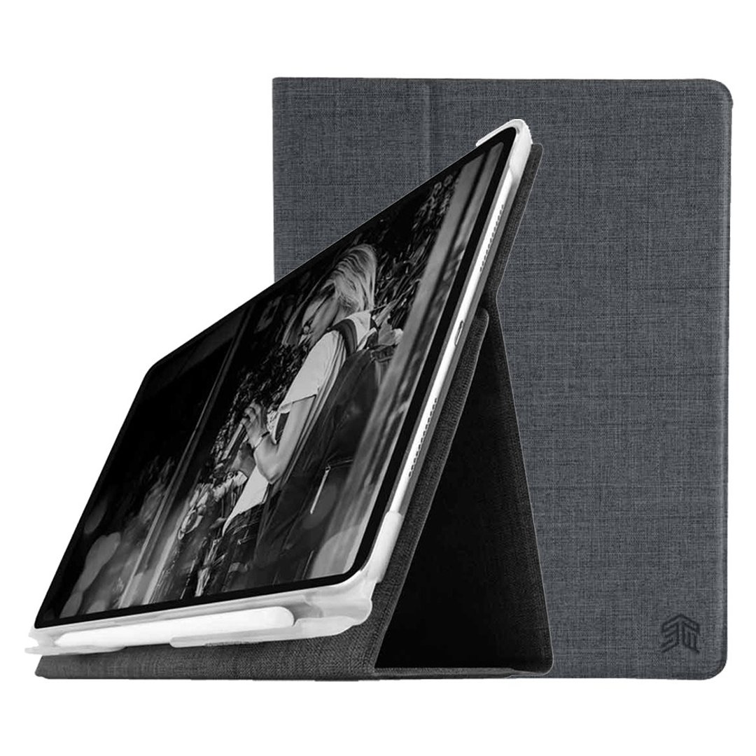 STM Atlas iPad Pro 11寸 (第一代) 高质感翻盖平板保护壳 (碳灰) - 平板/电脑保护壳 - 塑料 灰色