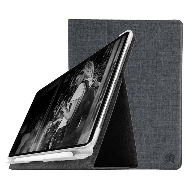 STM Atlas iPad Pro 11寸 (第一代) 高质感翻盖平板保护壳 (碳灰) - 平板/电脑保护壳 - 塑料 灰色