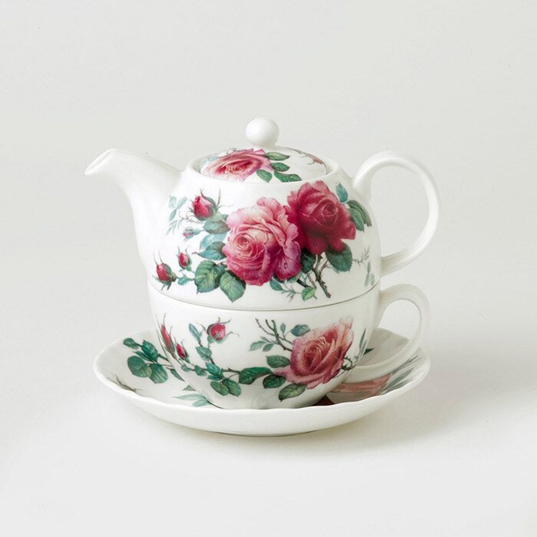 英国 RK | English Rose 英伦玫瑰 400ml 子母壶 - 茶具/茶杯 - 瓷 