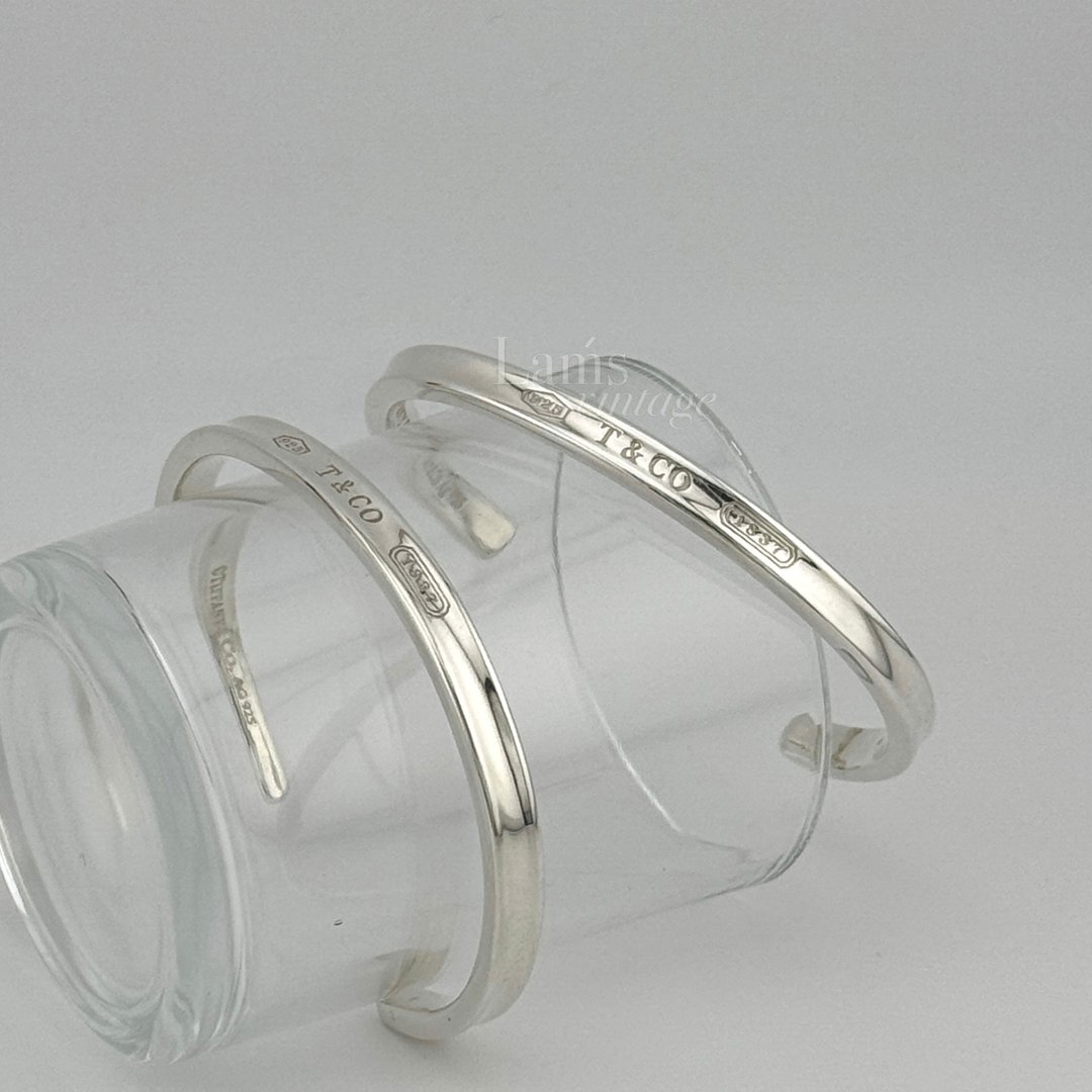 二手中古Tiffany&Co. 925纯银 手鈪 手链 - 手链/手环 - 纯银 银色
