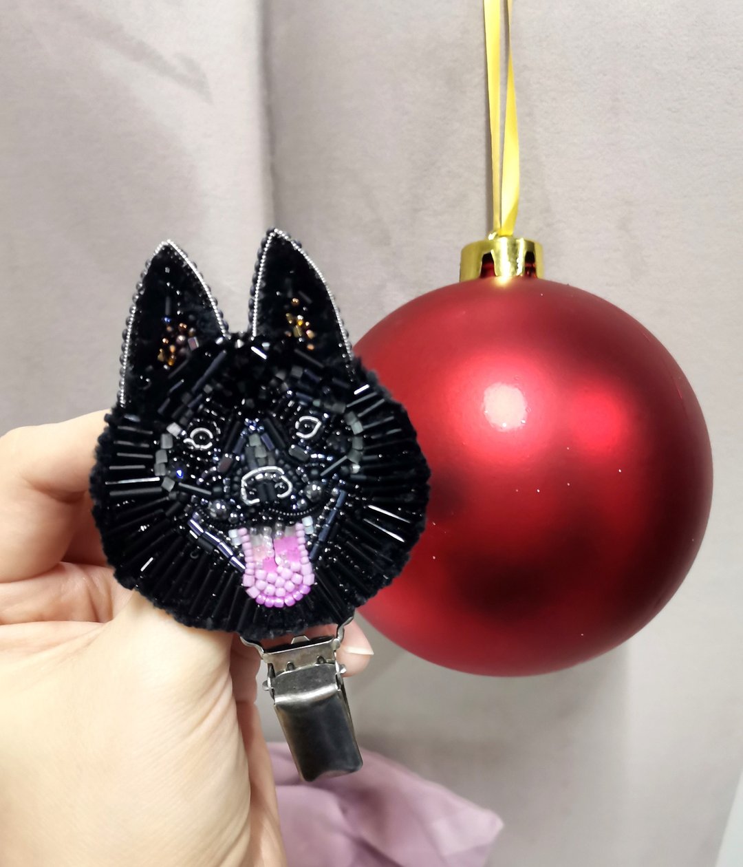 雪纳瑞犬饰品，宠物肖像，犬展胸针，狗狗胸针，宠物别针 - 胸针 - 玻璃 