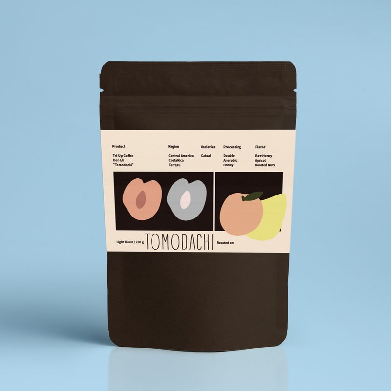Tomodachi 双厌氧蜜 / 哥斯达黎加 / 浅焙 / 冠军联名批次 / 限定 - 咖啡 - 其他材质 咖啡色