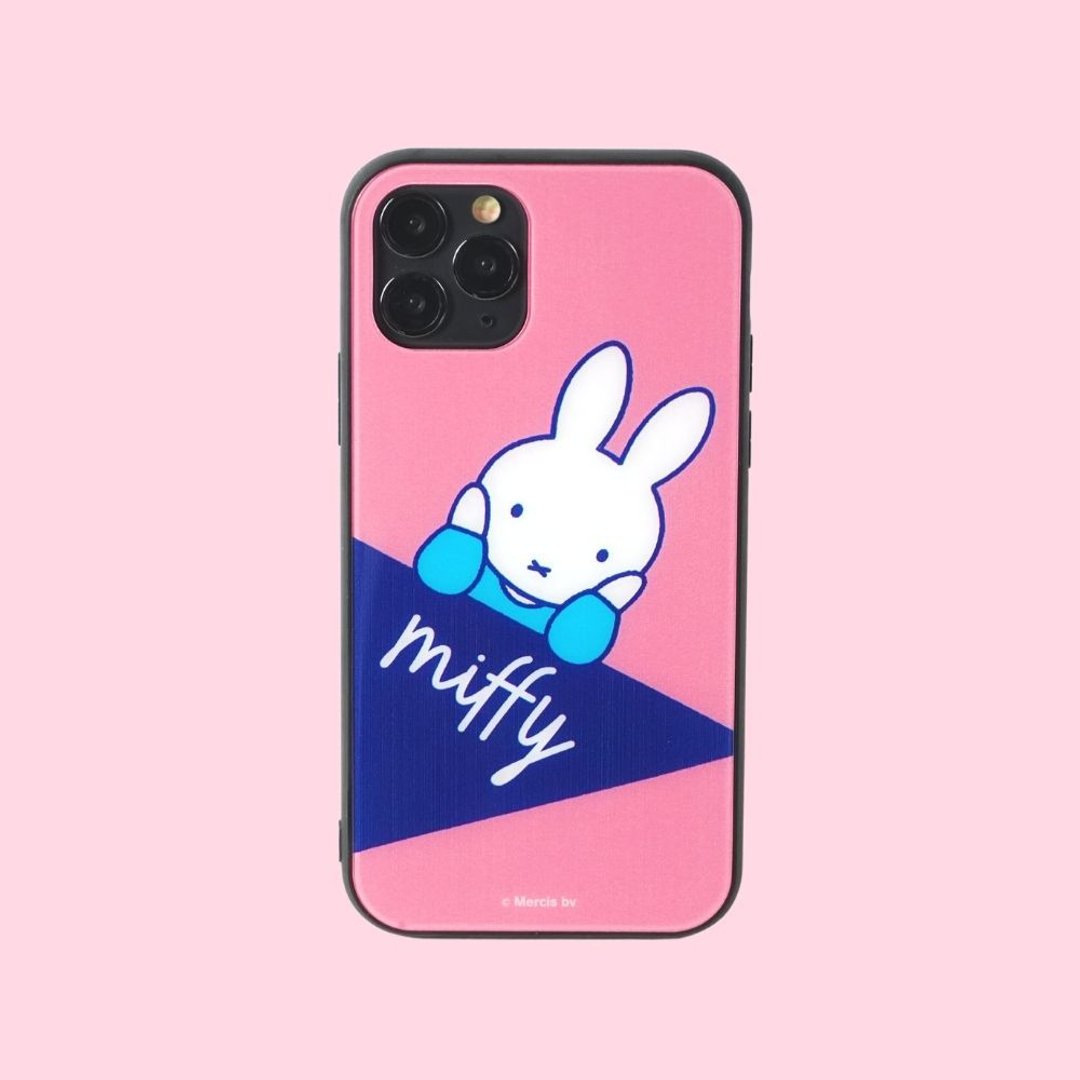【iPhone系列】MIFFY授权-撞色系防摔 玻璃 手机壳 - 手机壳/手机套 - 玻璃 