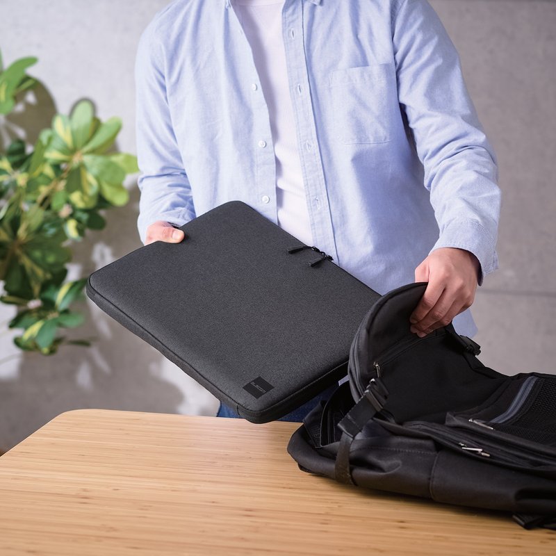 ELECOM MacBookPro 16 寸 耐冲击内袋 黑 电脑包 - 电脑包 - 聚酯纤维 黑色