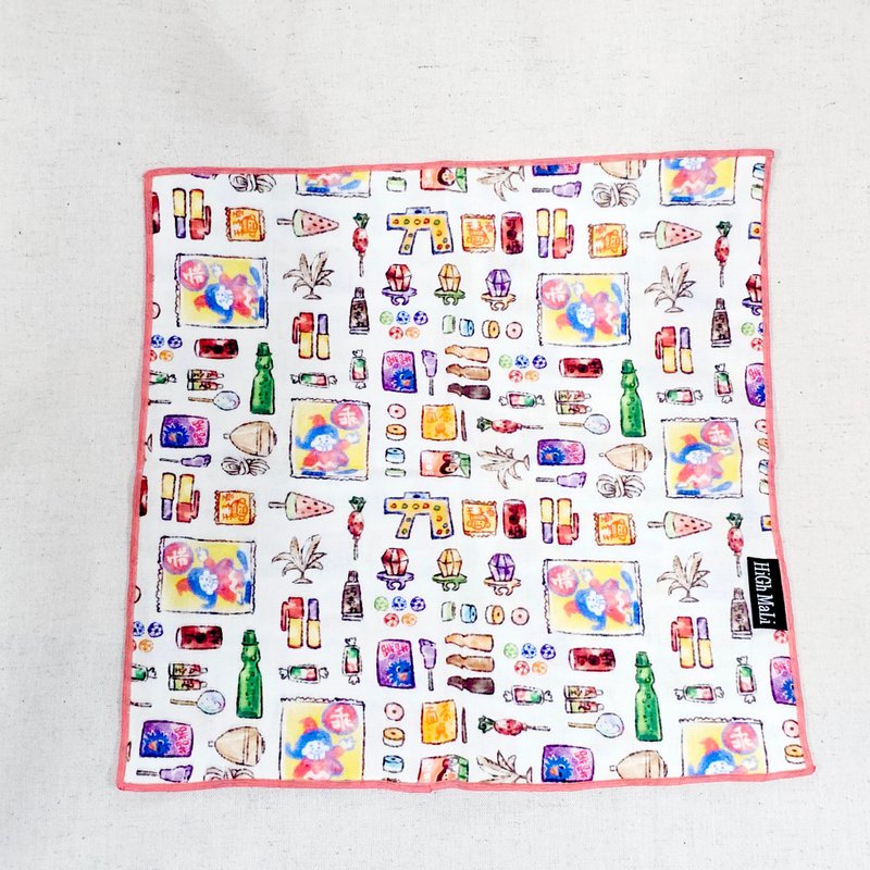 【HiGh MaLi】手帕/方巾/双面二层纱/四重纱#亲肤#吸水#吸汗#运动 - 手帕/方巾 - 其他材质 多色