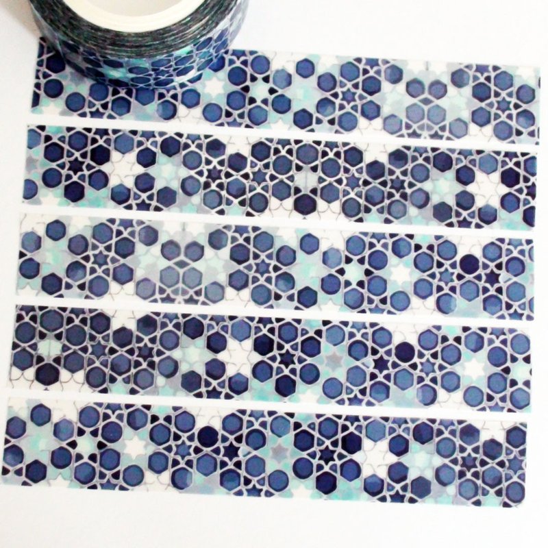 麒麟纸胶带 泳池马赛克 - 纸胶带 - 纸 