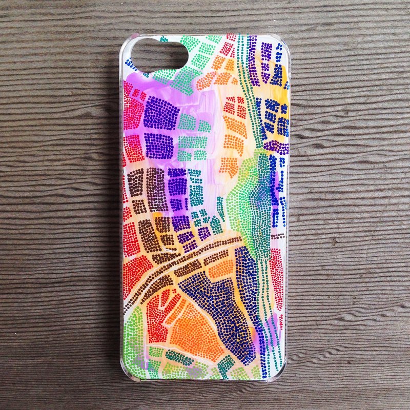 One hand-painted smartphone in the world (map) - 其他 - 塑料 紫色