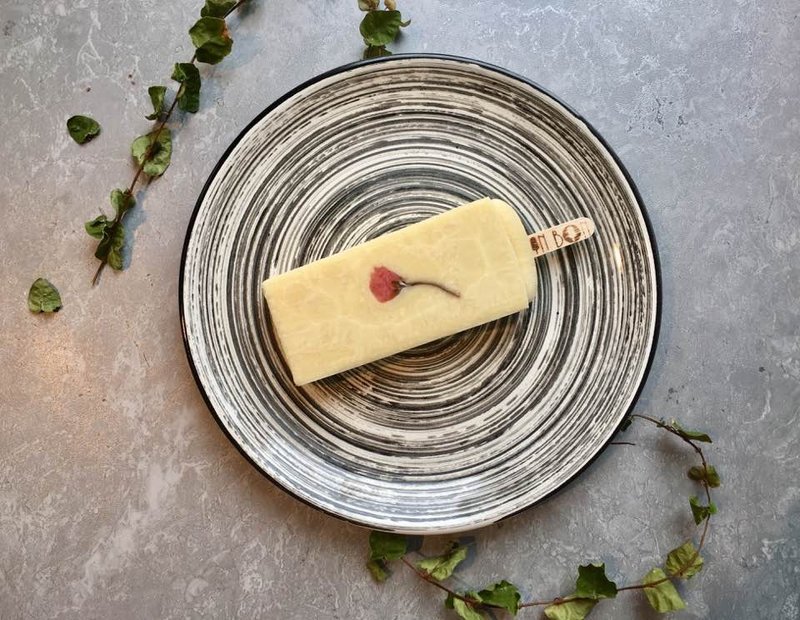 BinBon手工鲜果冰棒-樱花杏仁豆腐 - 冰淇淋/冰棒 - 新鲜食材 