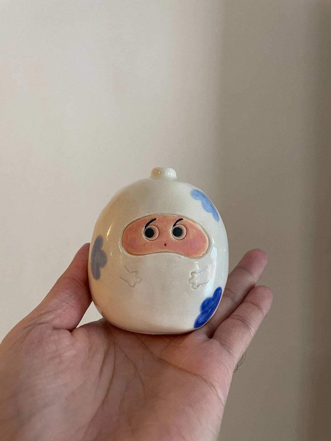 花器 陶瓷 摆饰 - 花瓶/陶器 - 陶 白色