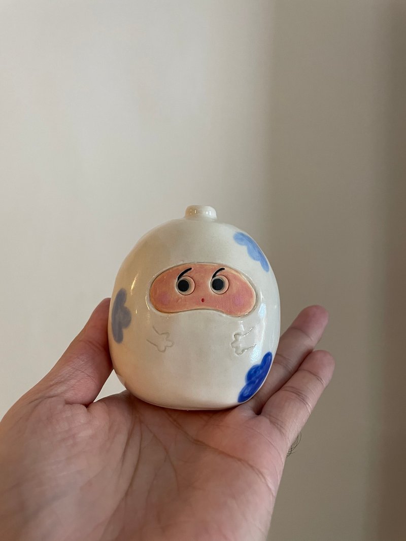 花器 陶瓷 摆饰 - 花瓶/陶器 - 陶 白色