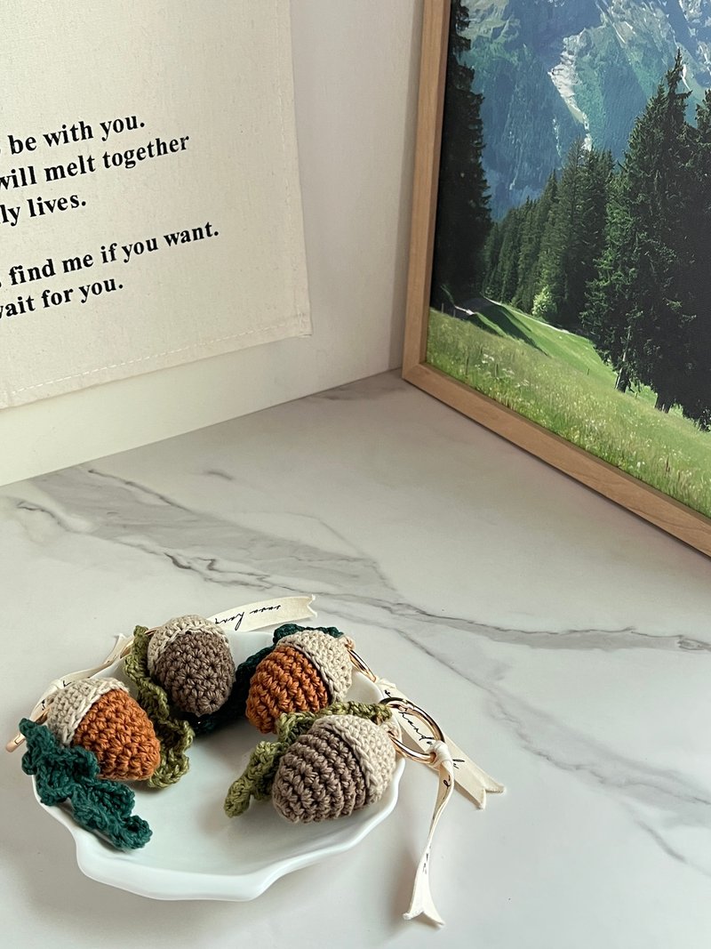 橡实吊饰 - 吊饰 - 棉．麻 多色