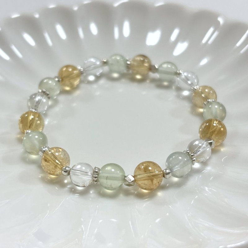 向阳之心 / 黄水晶手链 - 手链/手环 - 水晶 黄色