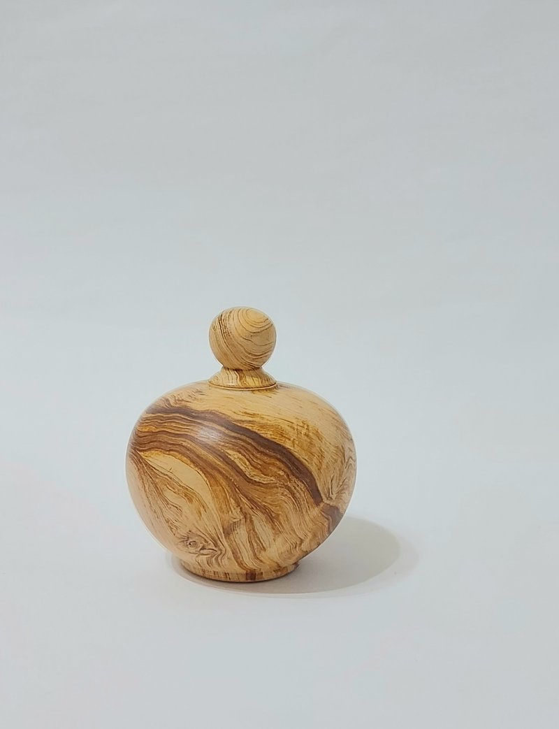 【桧木聚宝盆小品】台湾桧木 居家/办公/开运聚财摆饰/木质香 - 摆饰 - 木头 