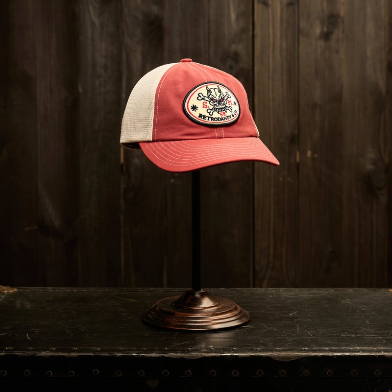 The 59 Tattoo Trucker Cap - 红色 - 帽子 - 棉 