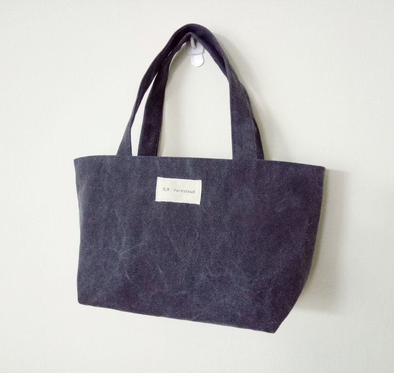 水墨 手提袋 - 手提包/手提袋 - 棉．麻 灰色