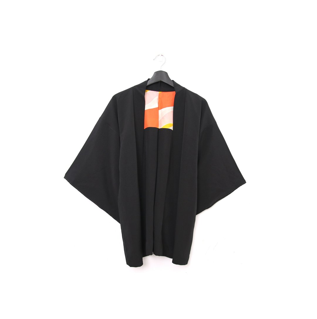 Back to Green-日本带回羽织 金葱刺绣 砖花 /vintage kimono - 女装休闲/机能外套 - 丝．绢 