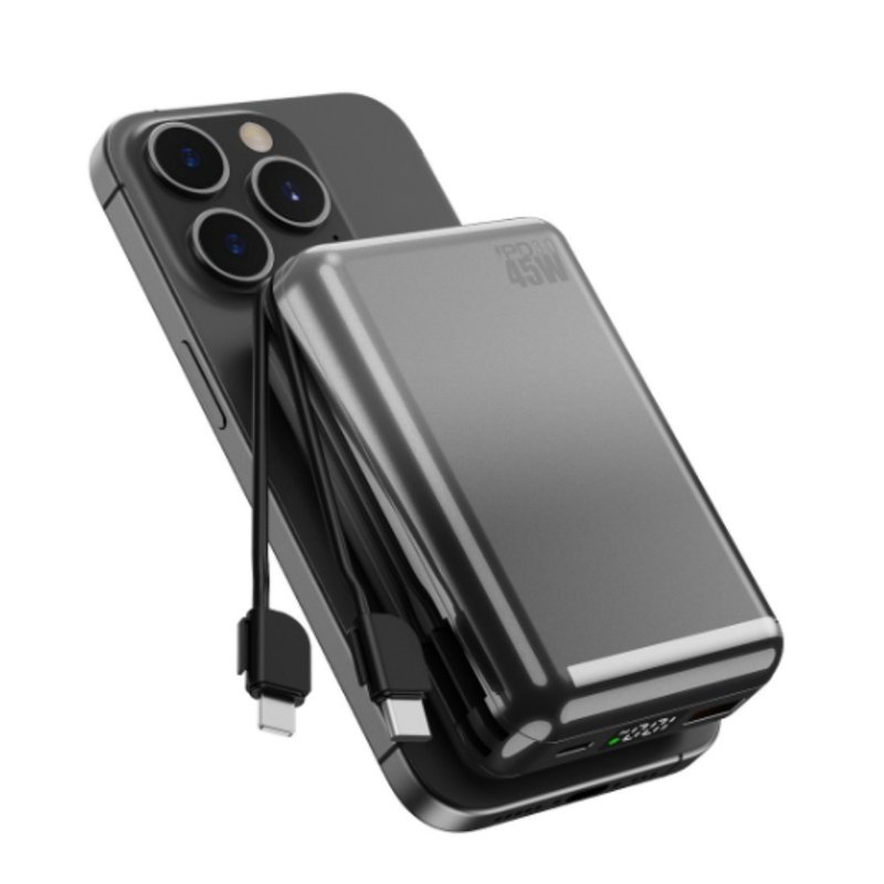 45W快充行动电源容量20000mAh|有标示wh| 可带上飞机 - 充电宝/传输线 - 塑料 粉红色