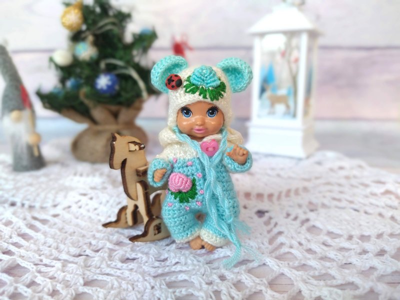 Krissy doll clothes - Krissy doll - Barbie baby clothes - 玩具/玩偶 - 竹 多色