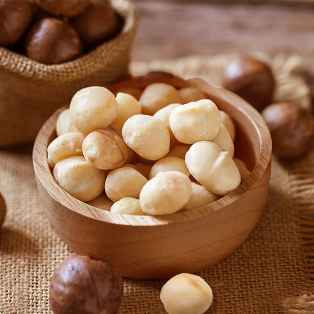 Nutty Nuts 原味轻烘夏威夷果 120g/罐 - 坚果 - 其他金属 