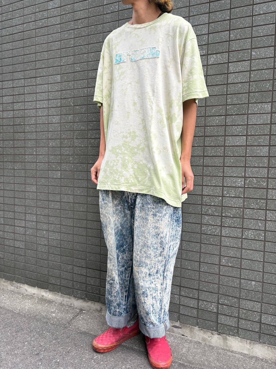 扎染 T-shirt - 女装 T 恤 - 棉 