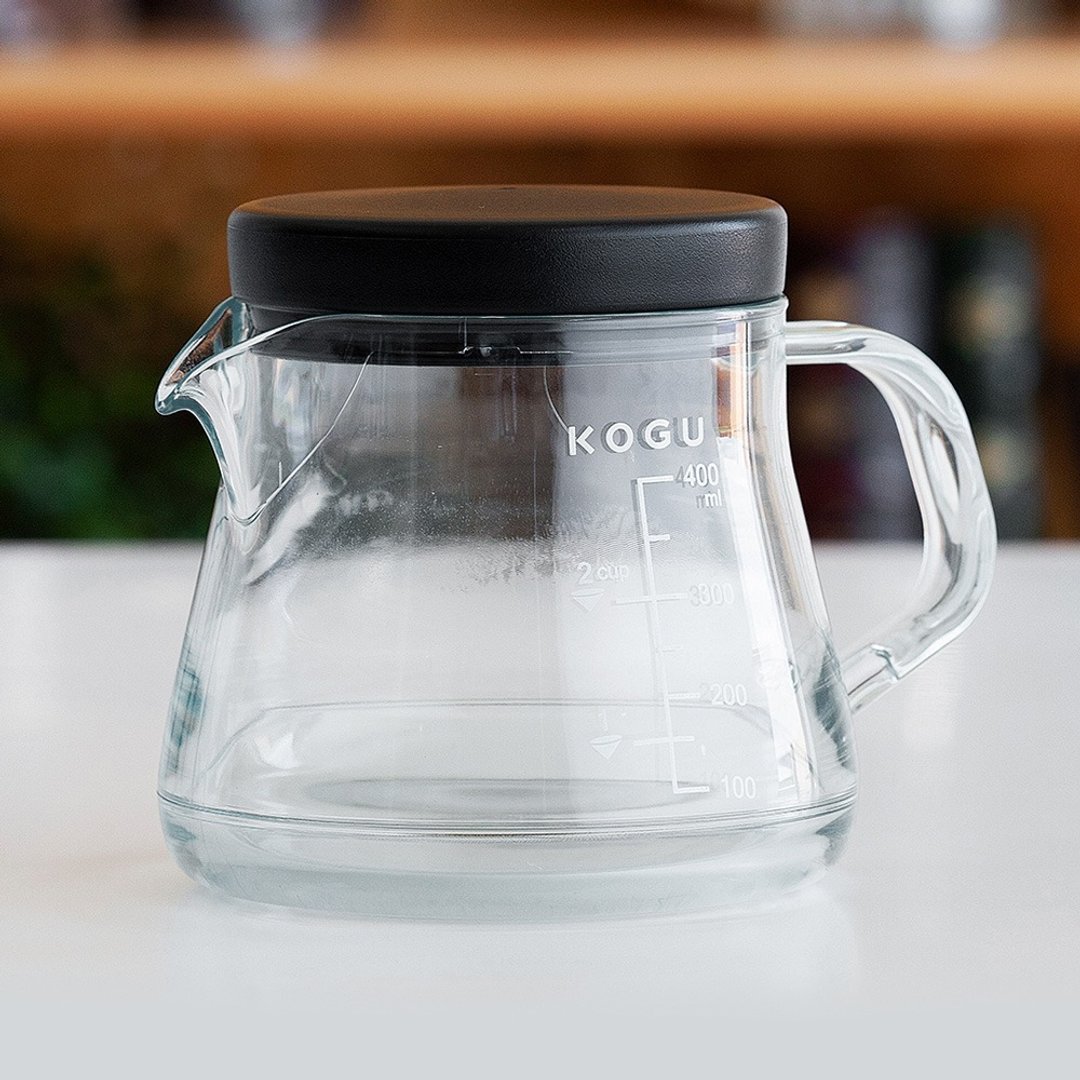 日本下村KOGU 日制Tritan耐热防摔咖啡壶-400ml - 咖啡壶/周边 - 塑料 透明