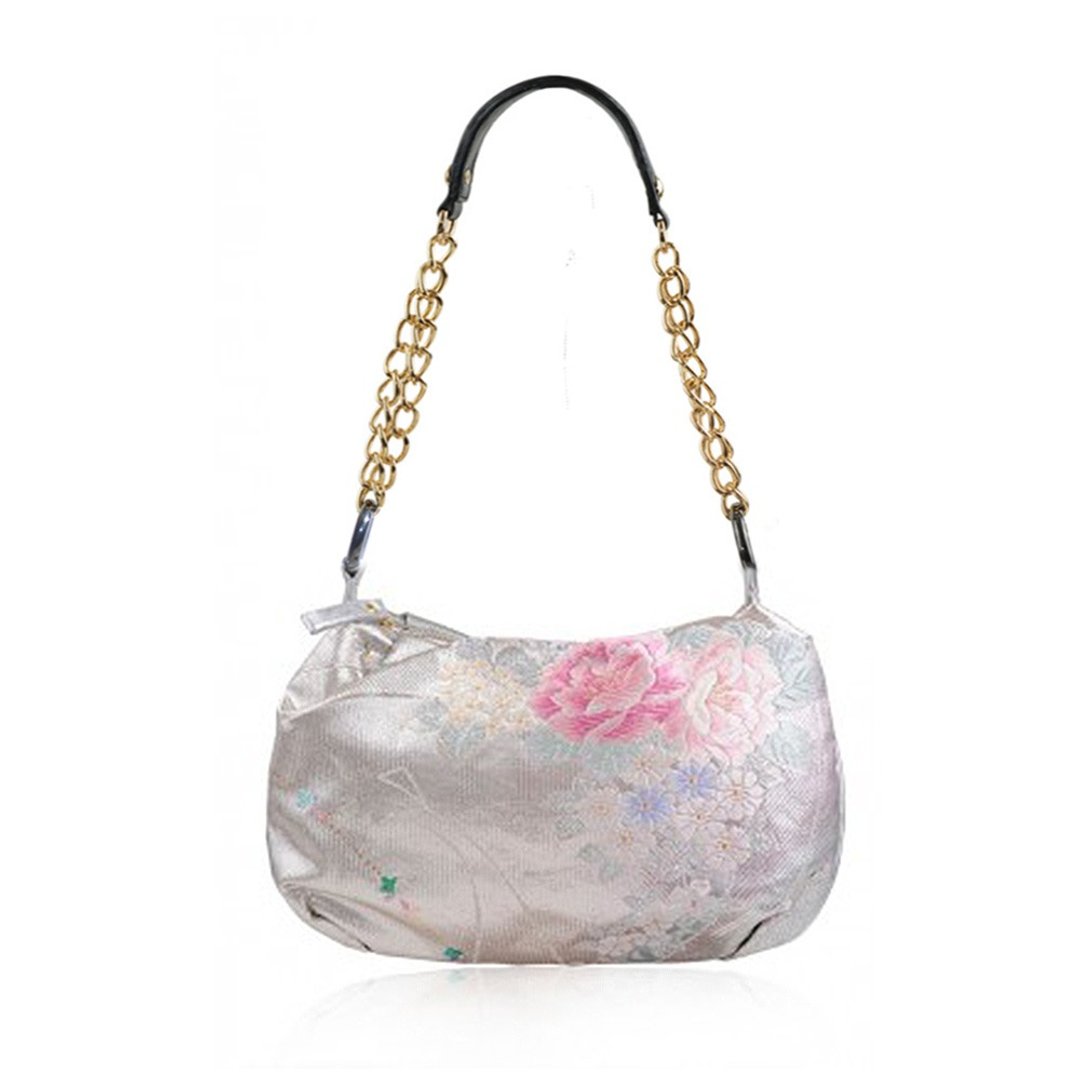 Kira.2 Obi Shoulder Bag - 侧背包/斜挎包 - 丝．绢 银色