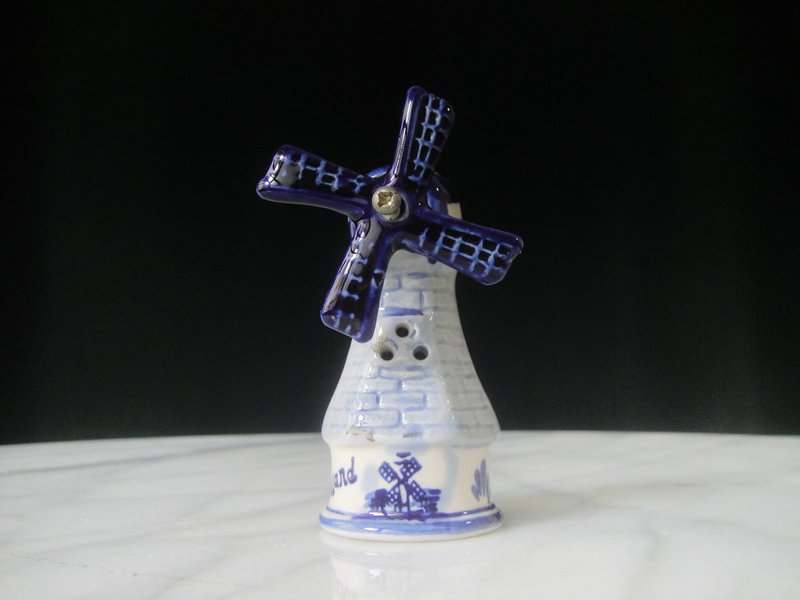 【老时光 OLD-TIME】早期二手荷兰陶瓷风车摆饰品 - 摆饰 - 其他材质 多色