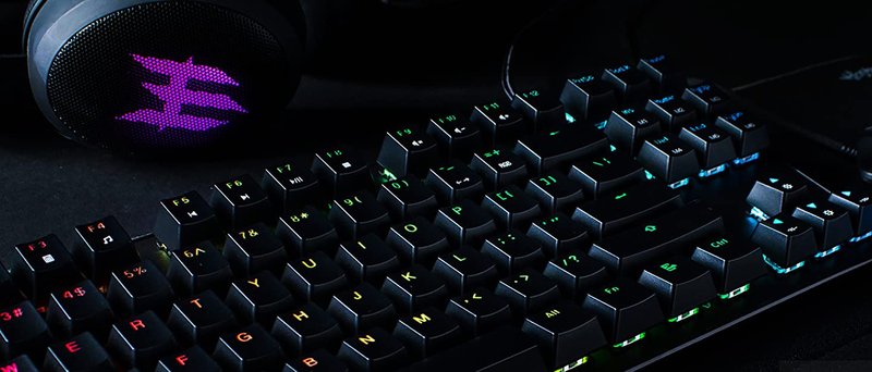 Phantom L Low Profile 背光电竞机械键盘 - 电脑配件 - 聚酯纤维 黑色