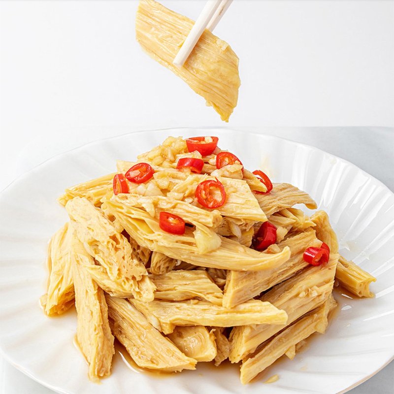 【圣诞特惠-免运】腐竹200g/袋原浆豆腐皮黄豆制品礼物/方家铺子 - 五谷杂粮/米 - 其他材质 