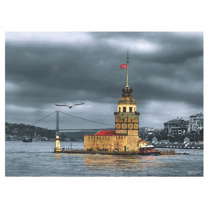 往日情怀女儿塔_拼图_1000片 - 拼图 - 纸 