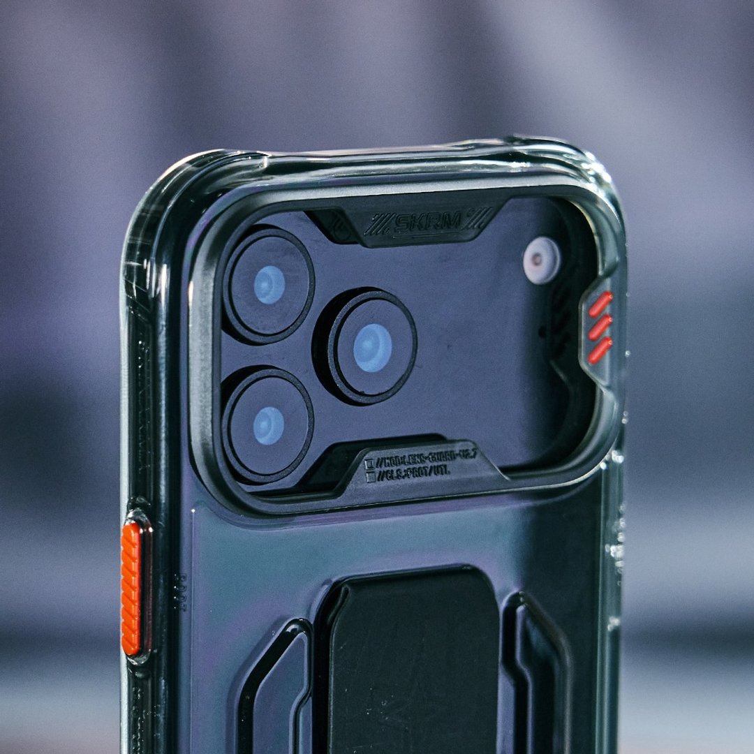 Skinarma iPhone18 Pro/ProMax Helio CE 磁吸支架防摔手机壳 - 手机壳/手机套 - 其他材质 