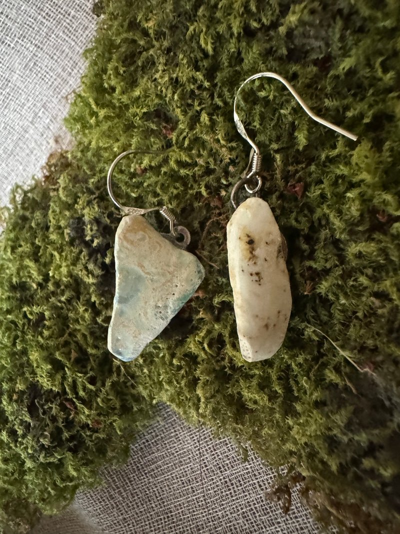 遗珠系列耳环 - 耳环/耳夹 - 其他材质 多色